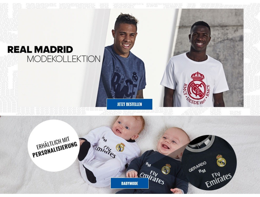 Real Madrid Modekollektionen