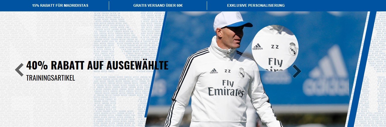 Real Madrid Rabatt-Aktion