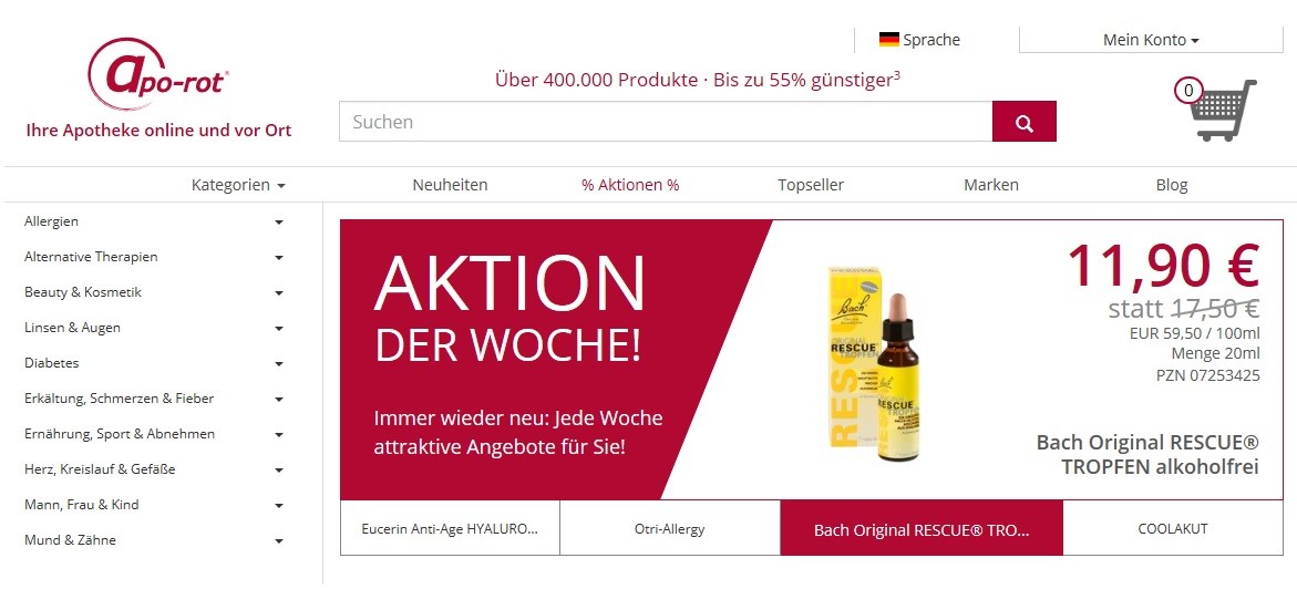 apo rot Aktion der Woche