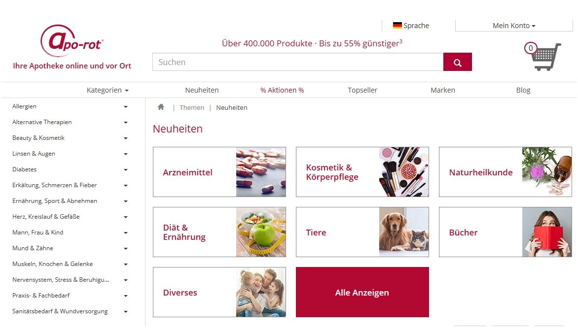 apo rot Neuheiten