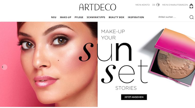 ARTDECO Webseite