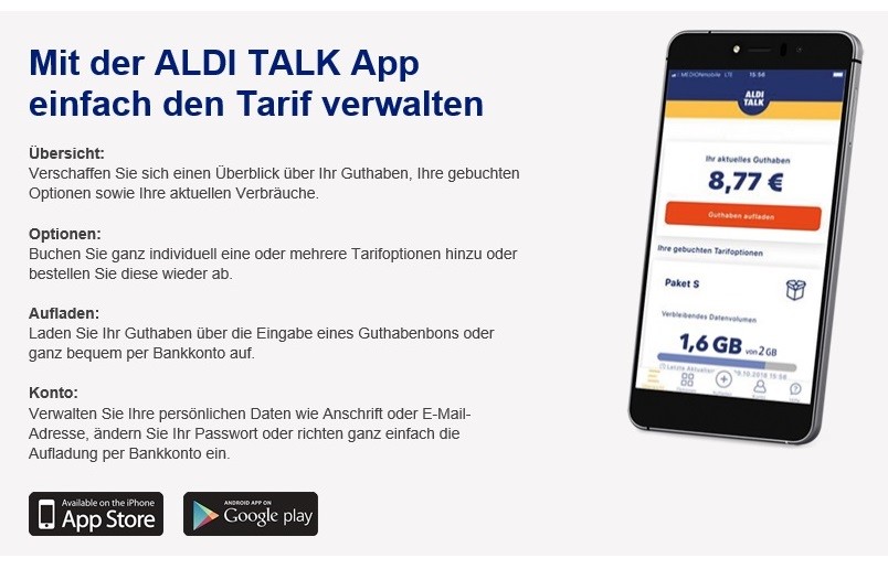 ALDI Talk App