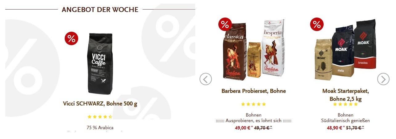 Kaffeezentrale Angebote