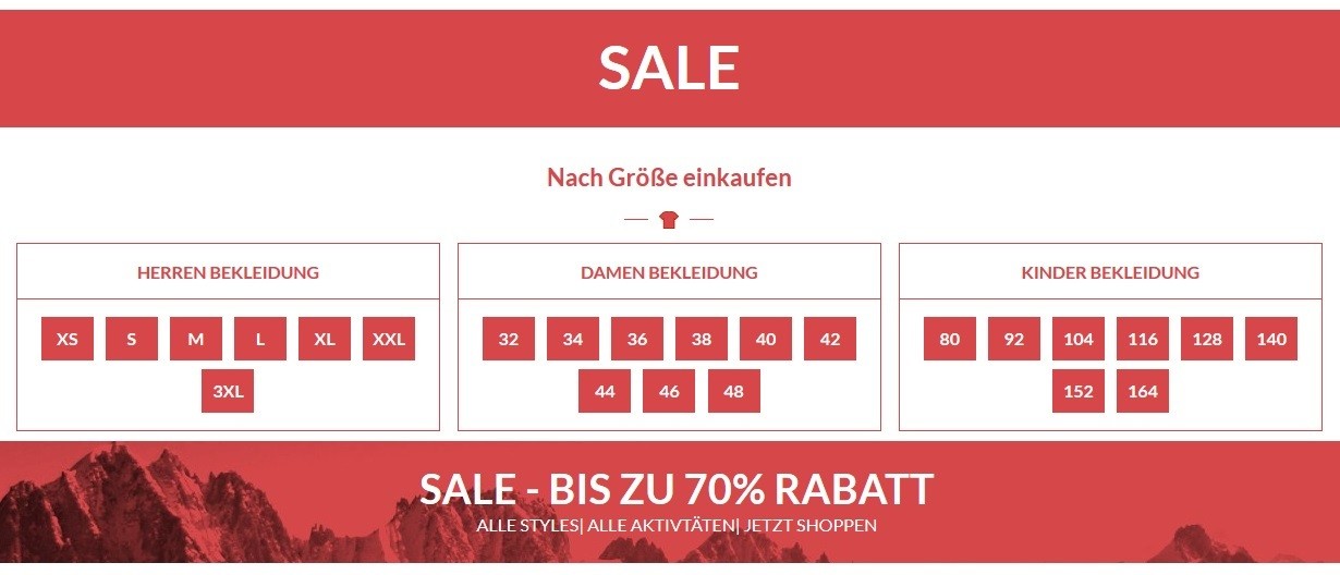 Mountain Warehouse SALE