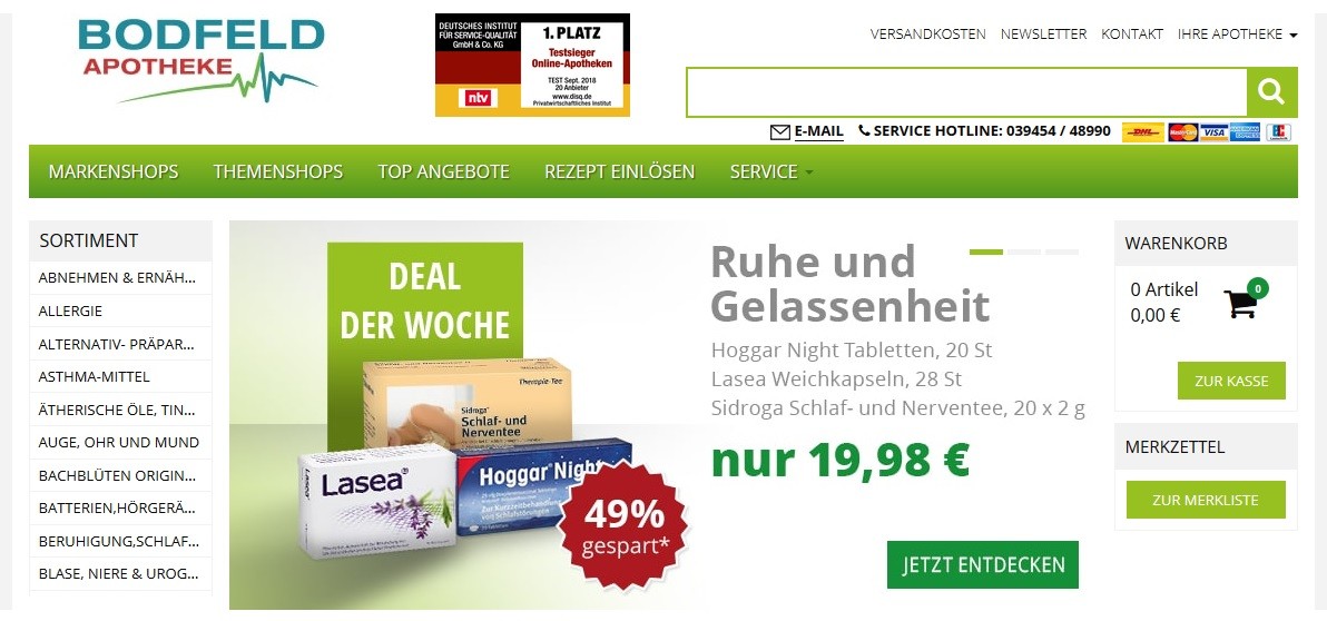 Bonfeld Apotheke Startseite