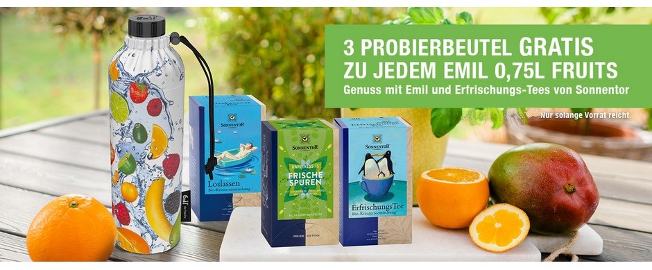 Emil die Flasche Gratis-Proben
