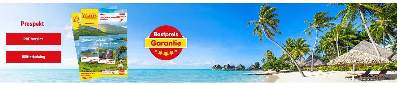 Netto-Urlaub Prospekt