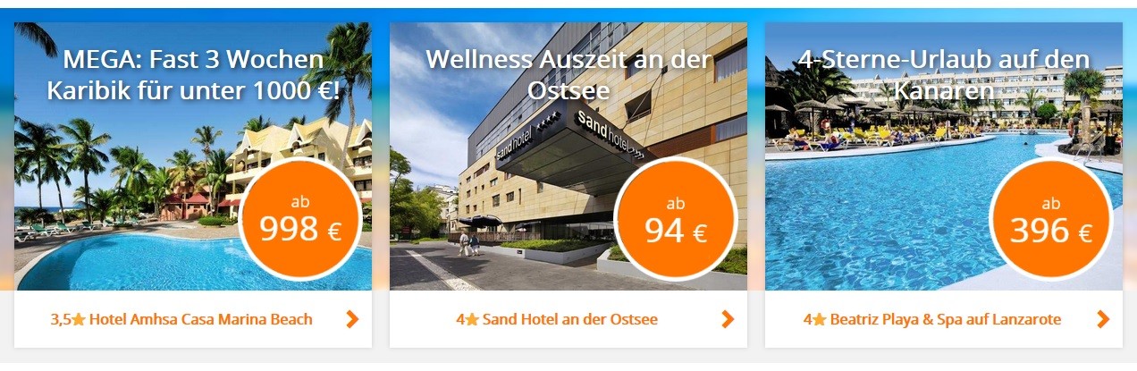 TravelScout24 Angebote