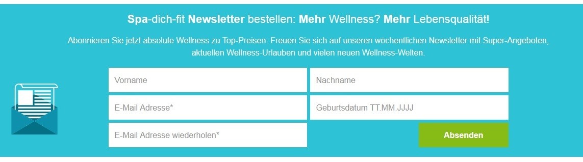Spa dich fit Newsletter