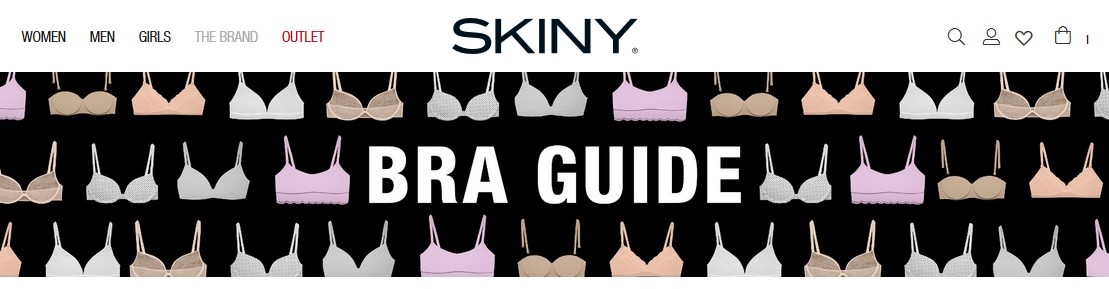 SKINY BRA Guide