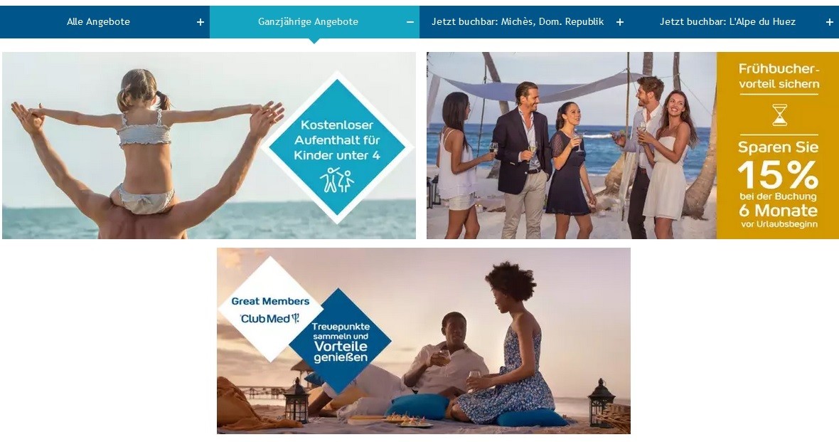Club Med Rabatte