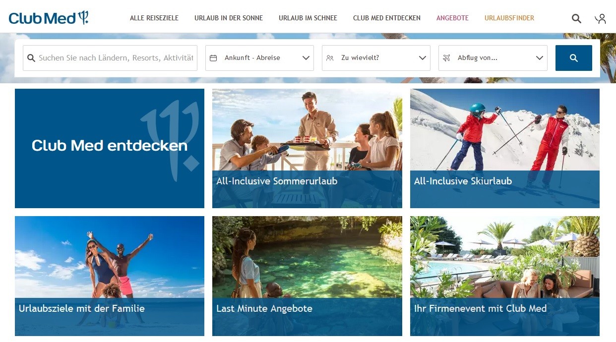 Club Med Startseite