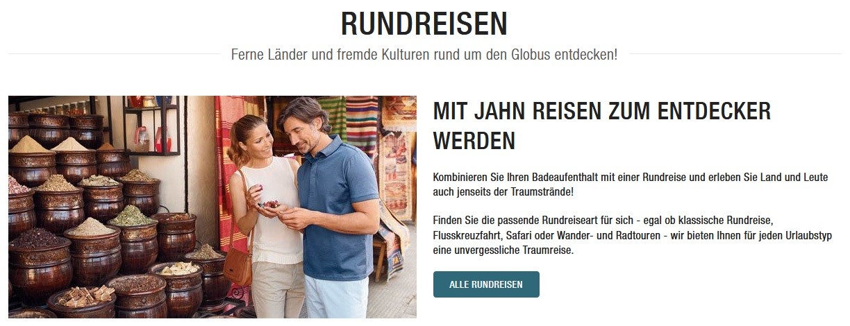 Jahn Reisen Rundreisen