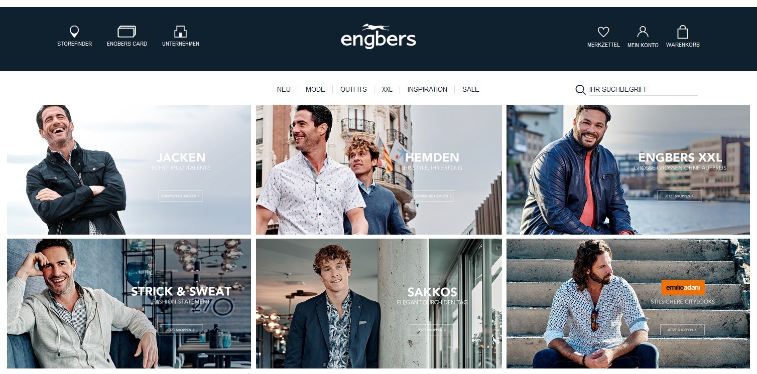 Engbers Startseite