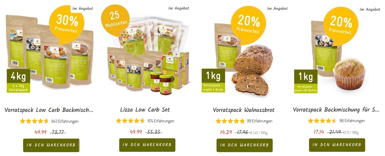 Lizza Angebote
