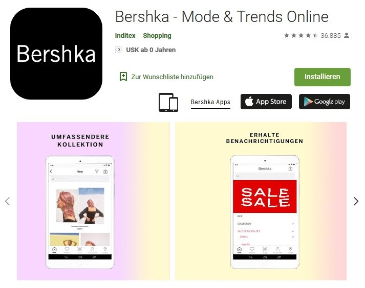 Bershka App