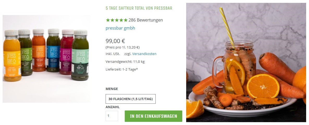 pressbar Angebote