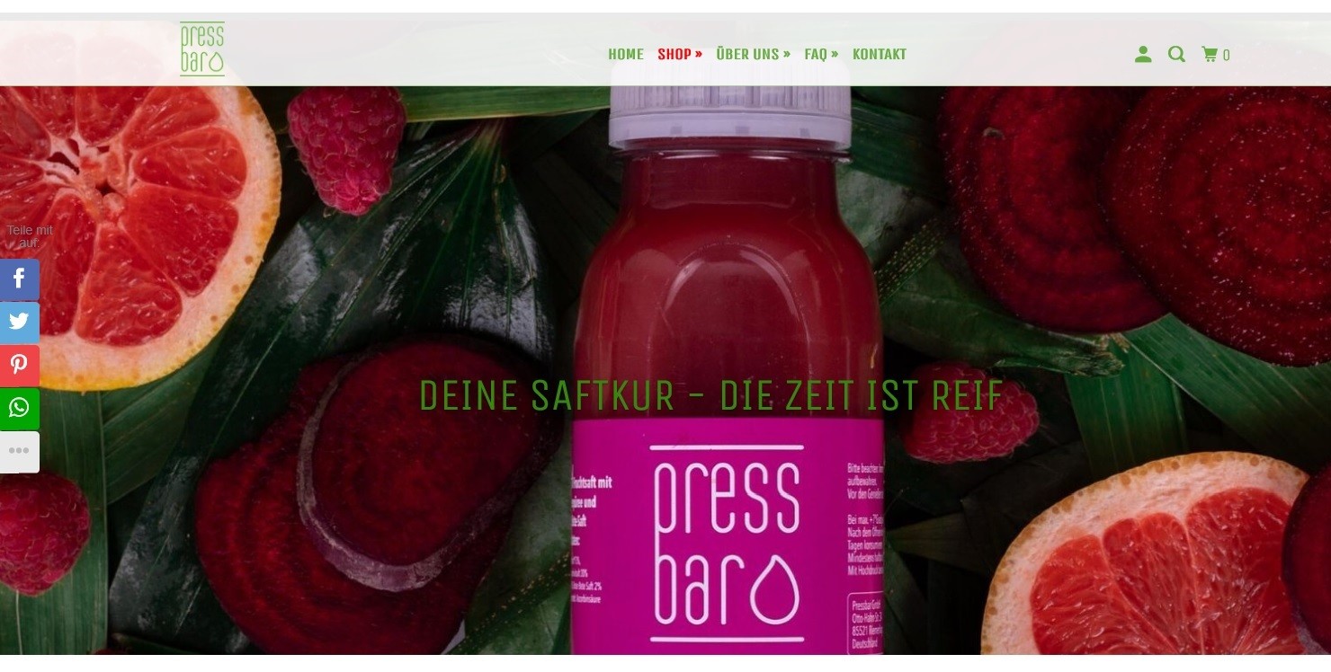 pressbar Startseite