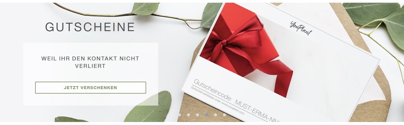 YouPlant Geschenkgutschein