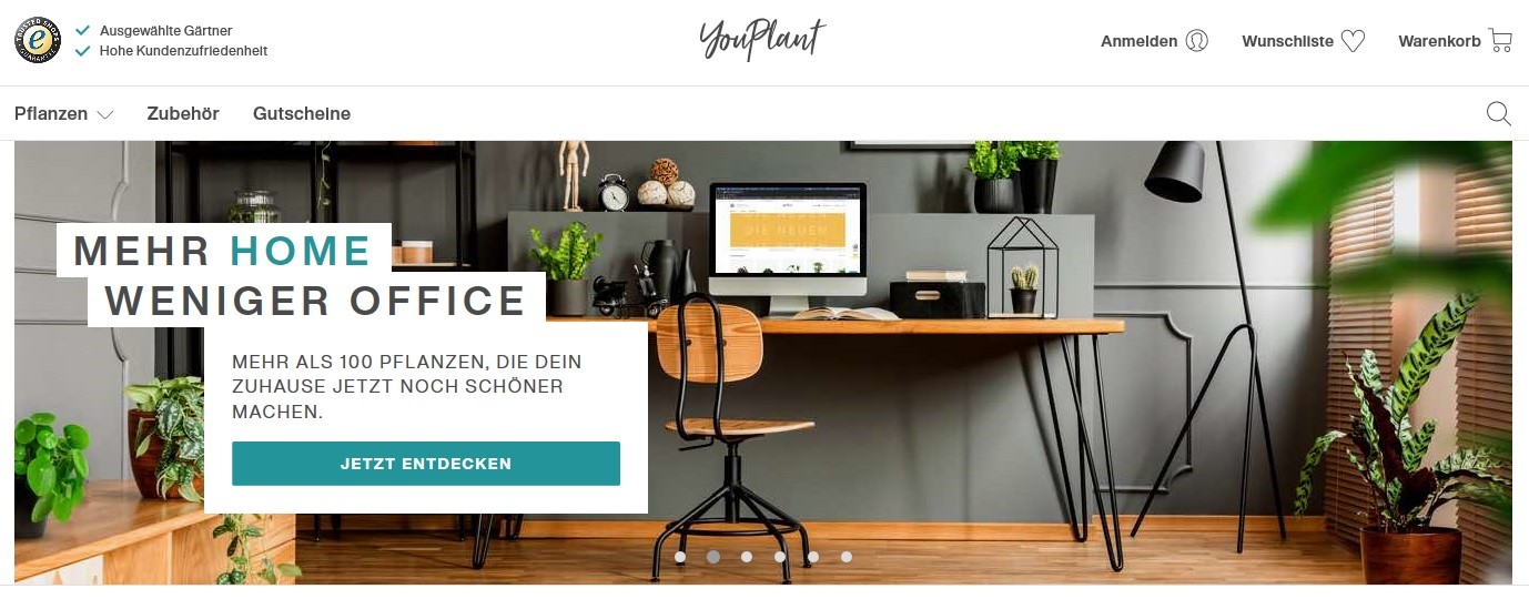 YouPlant Startseite