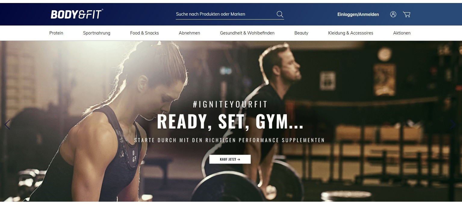 Body & Fit Startseite