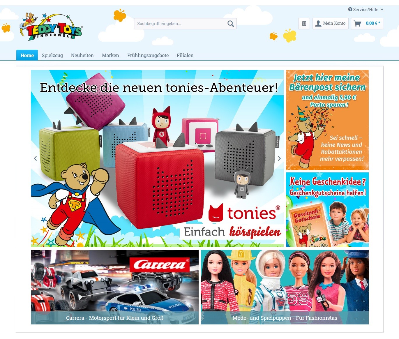 Teddy Toys Startseite