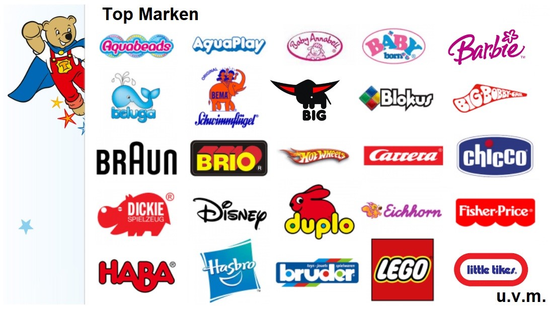Teddy Toys Top Marken