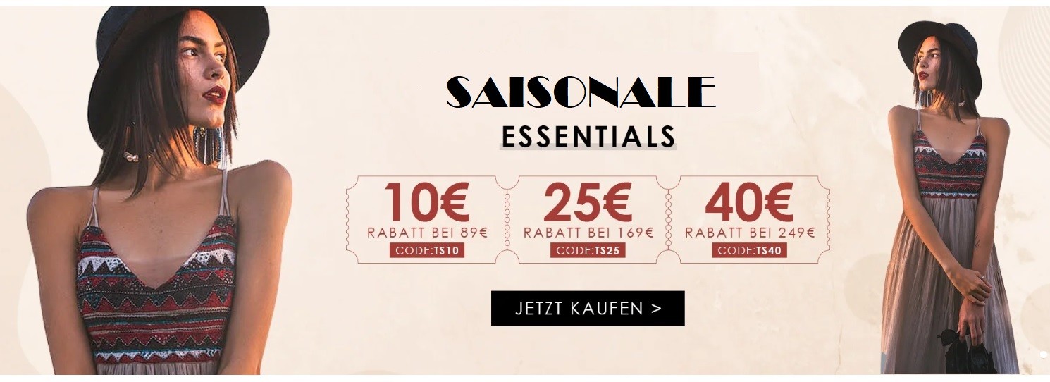 Modetalente Rabatte