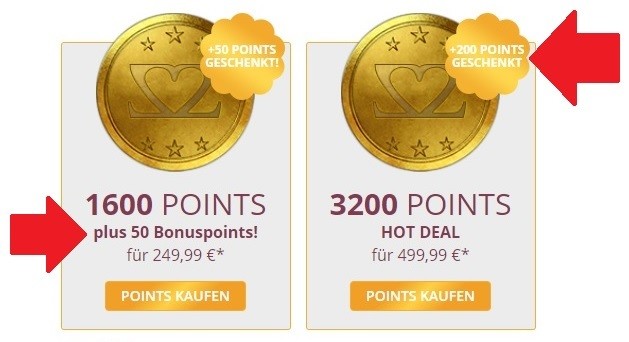 Kizzle Bonuspoints
