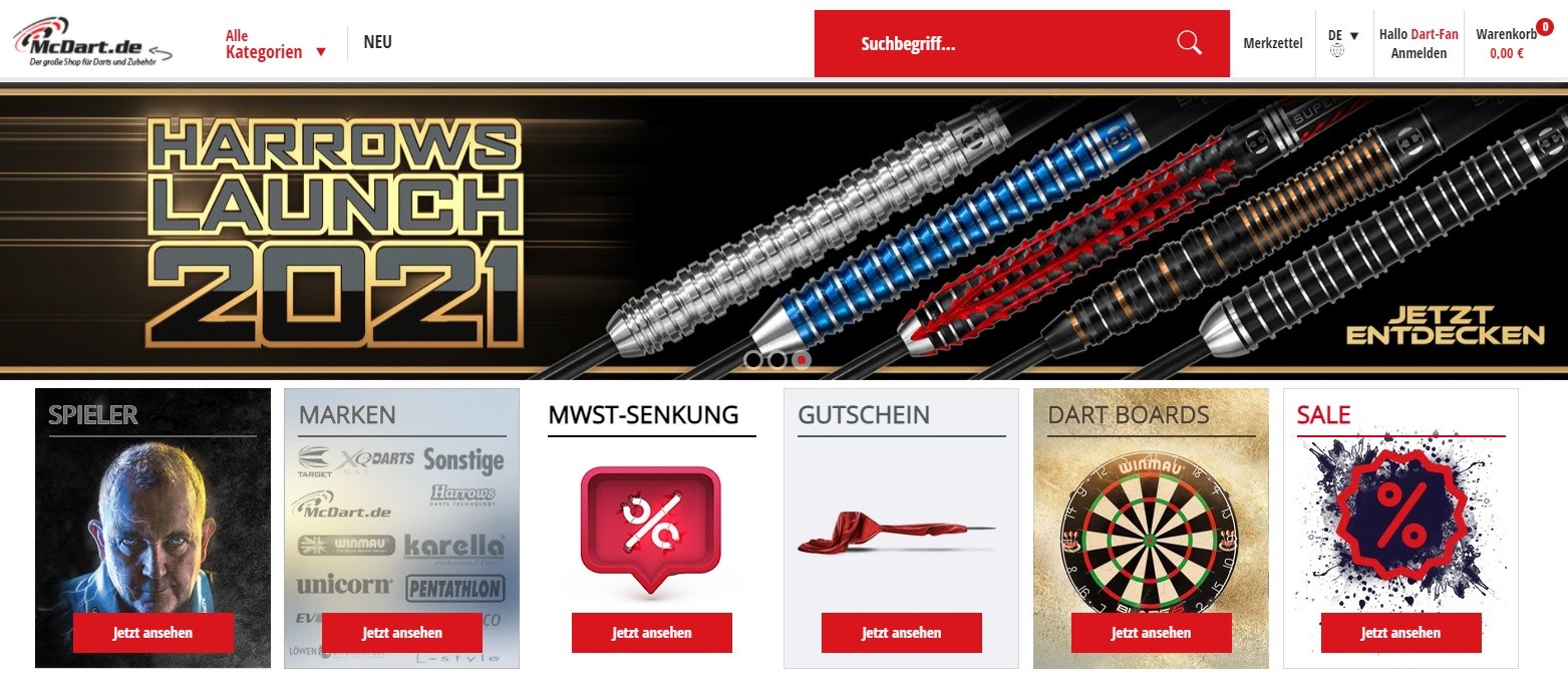 McDart Gutschein Dezember 23 → 40 % Gutscheincode + 6 weitere