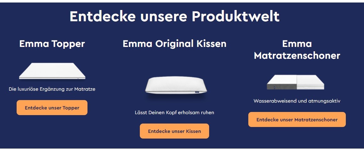 Emma Matratze Zubehör