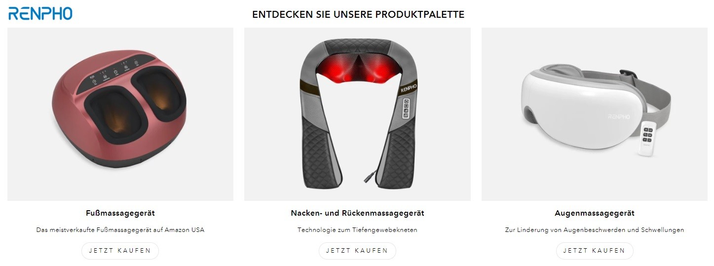 Renpho Produkt
