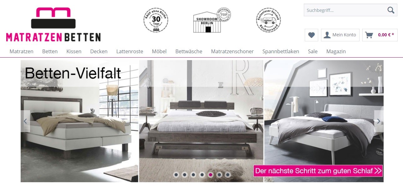 Matratzen-Betten Startseite