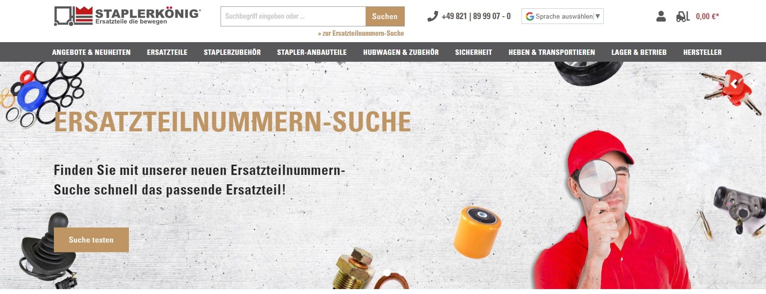 Staplerkönig Startseite