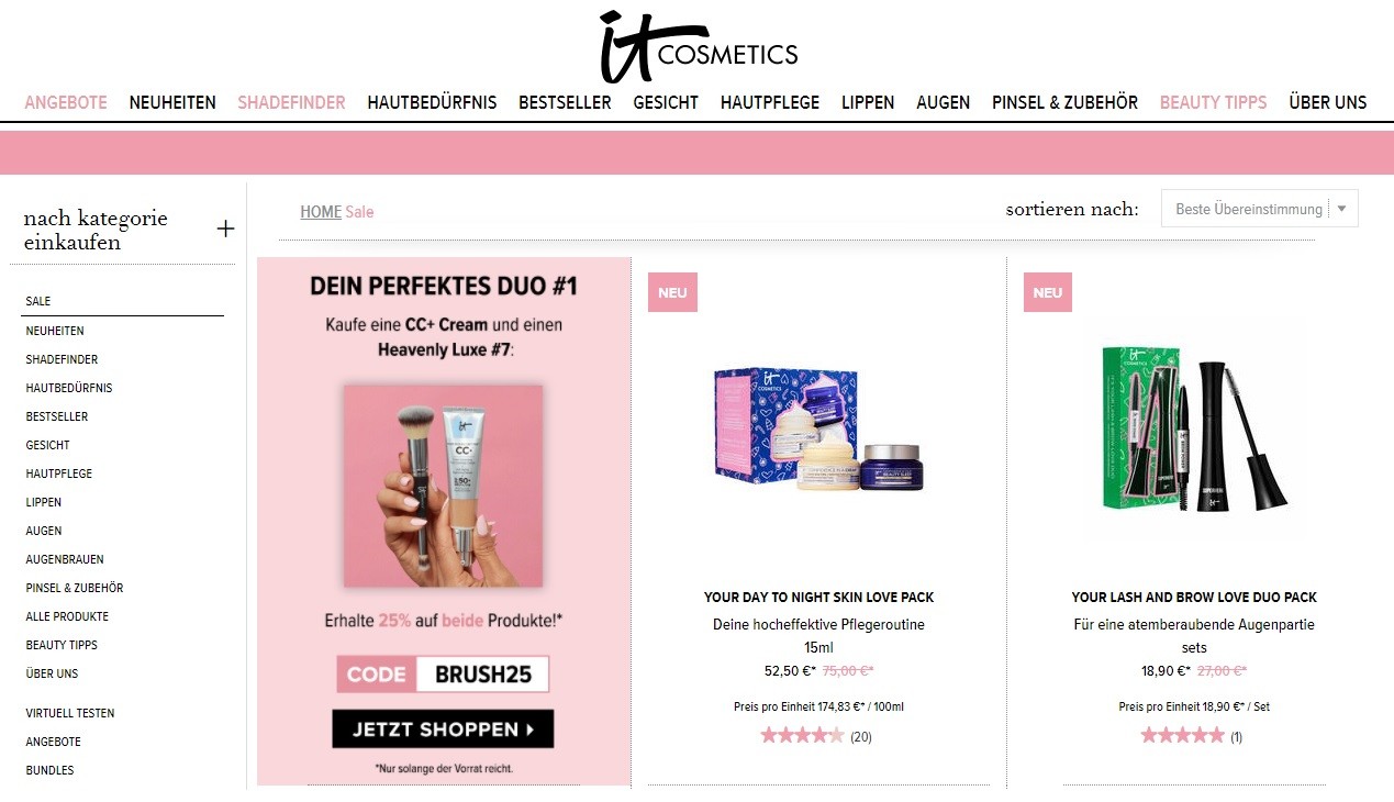 IT Cosmetics Sale