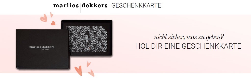 Marlies Dekkers Geschenkkarte