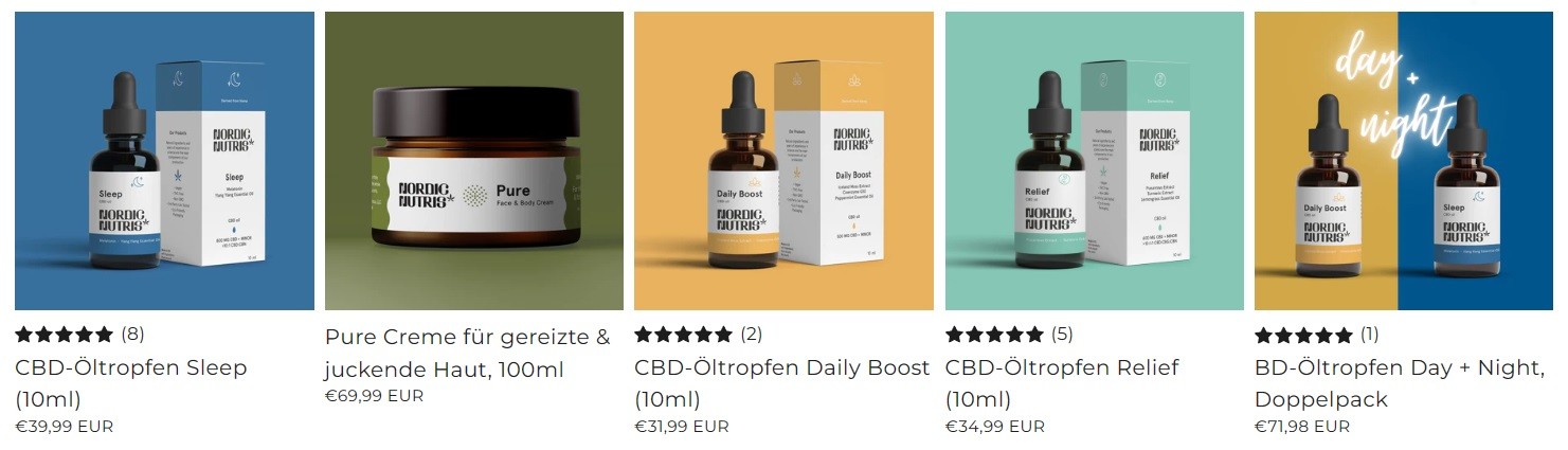 Nordic Nutris Produkte