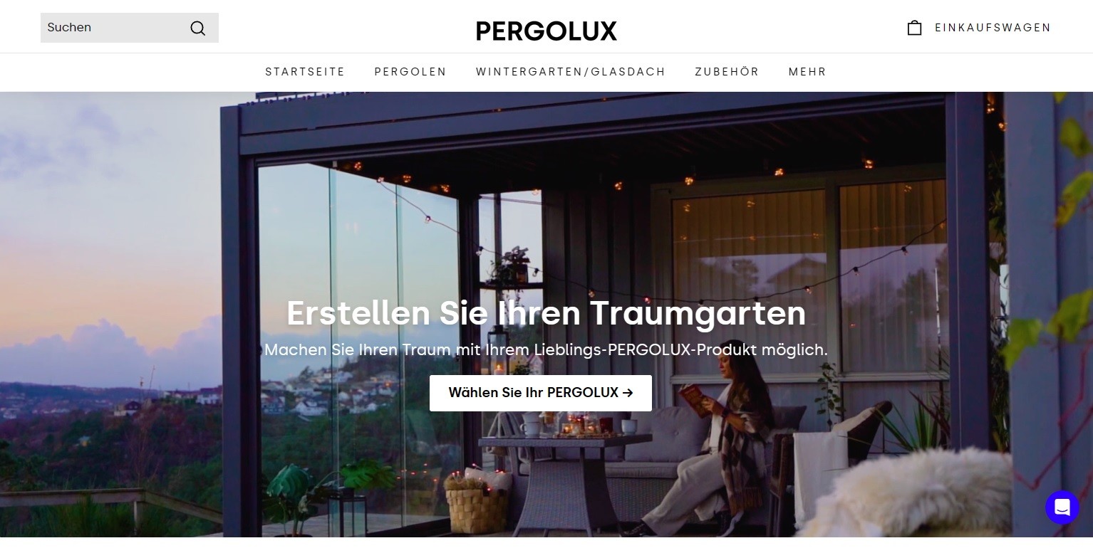 Pergolux Startseite