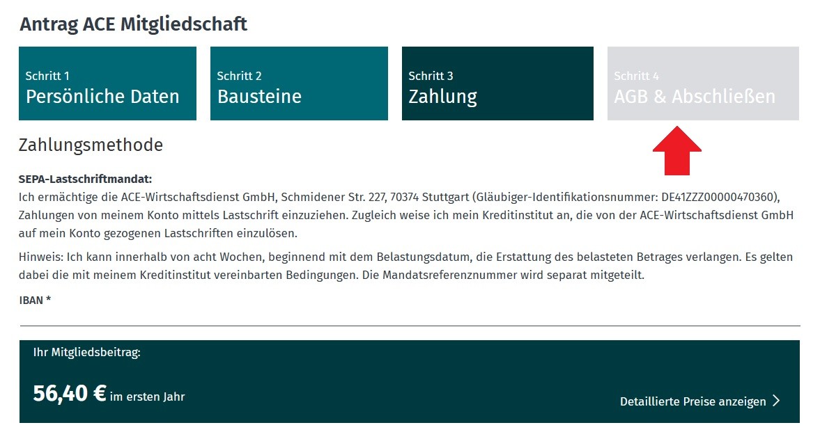 ACE Gutschein